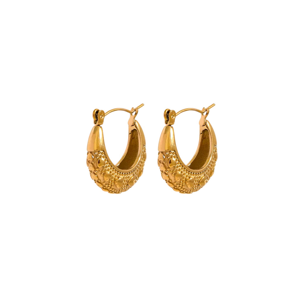 Gilded Hoops