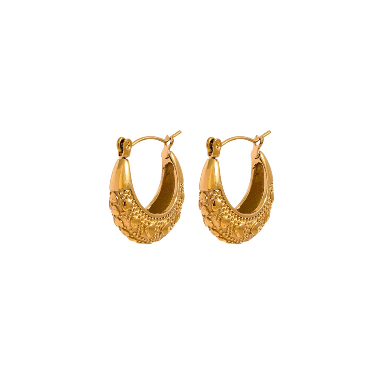 Gilded Hoops