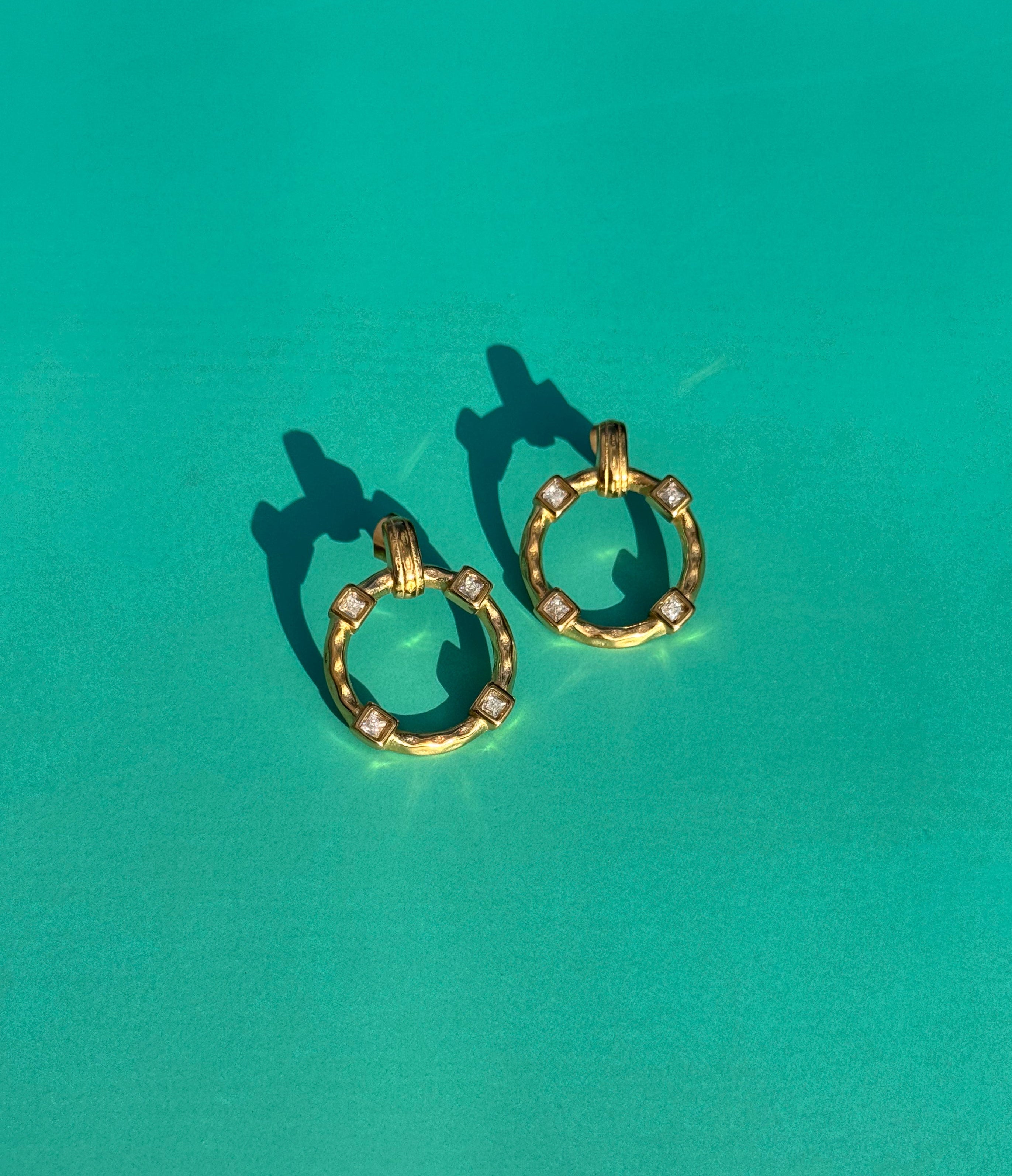 Prism Zircon Earrings