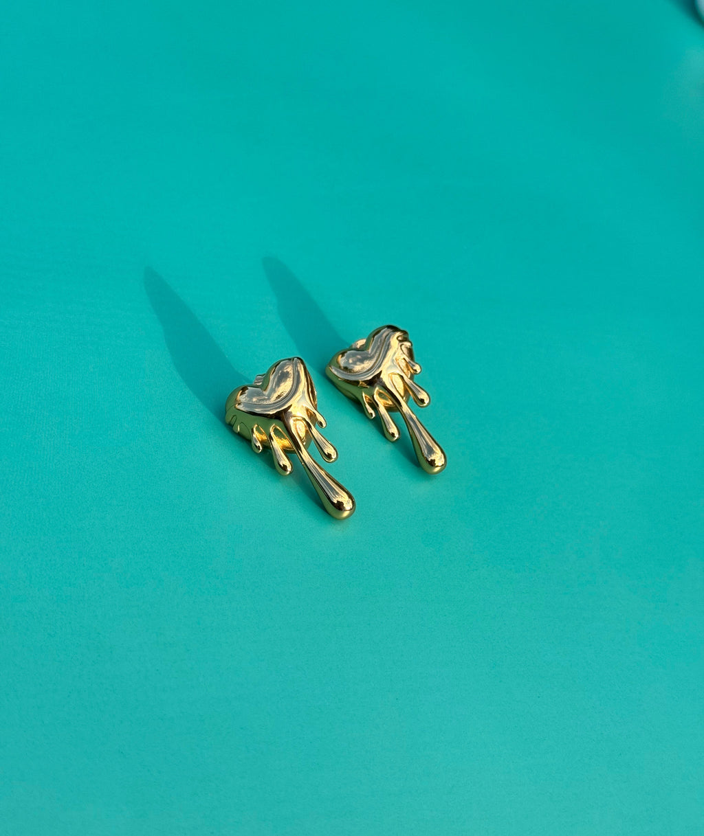 Melting Heart Earings